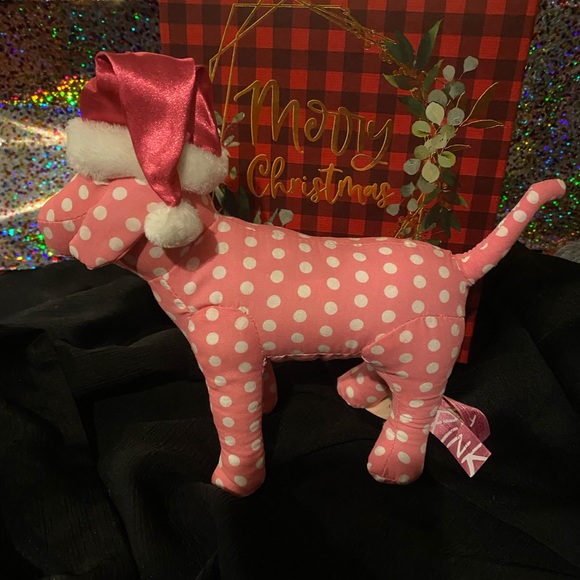 PINK Pup’s CHRISTMAS PINK puppy’s 2006 Vintage RARE !!!!! - Picture 3 of 6